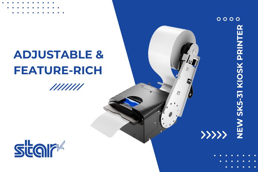Star Micronics Unveils the SK5-31 Thermal Kiosk Printer