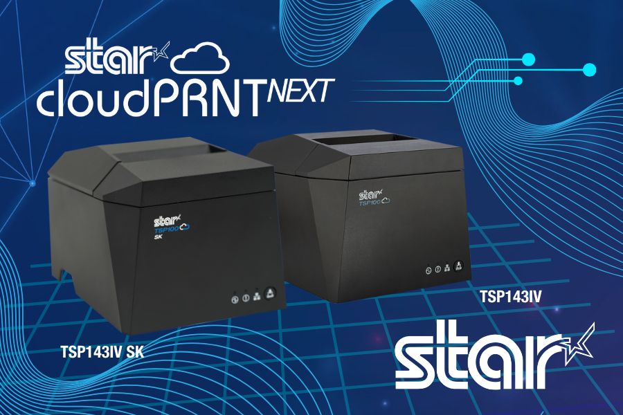 Star Software Update: CloudPRNT Next Now Compatible with TSP143IV and TSP143IV SK Models