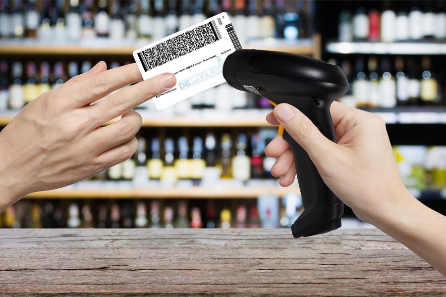 Bluetooth wireless barcode scanners by Star Micronics can scan and parse barcodes on driver's licenses.