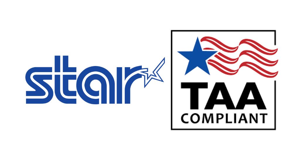 TAA-compliant POS printers, cash drawers, and kiosk printers from Star Micronics