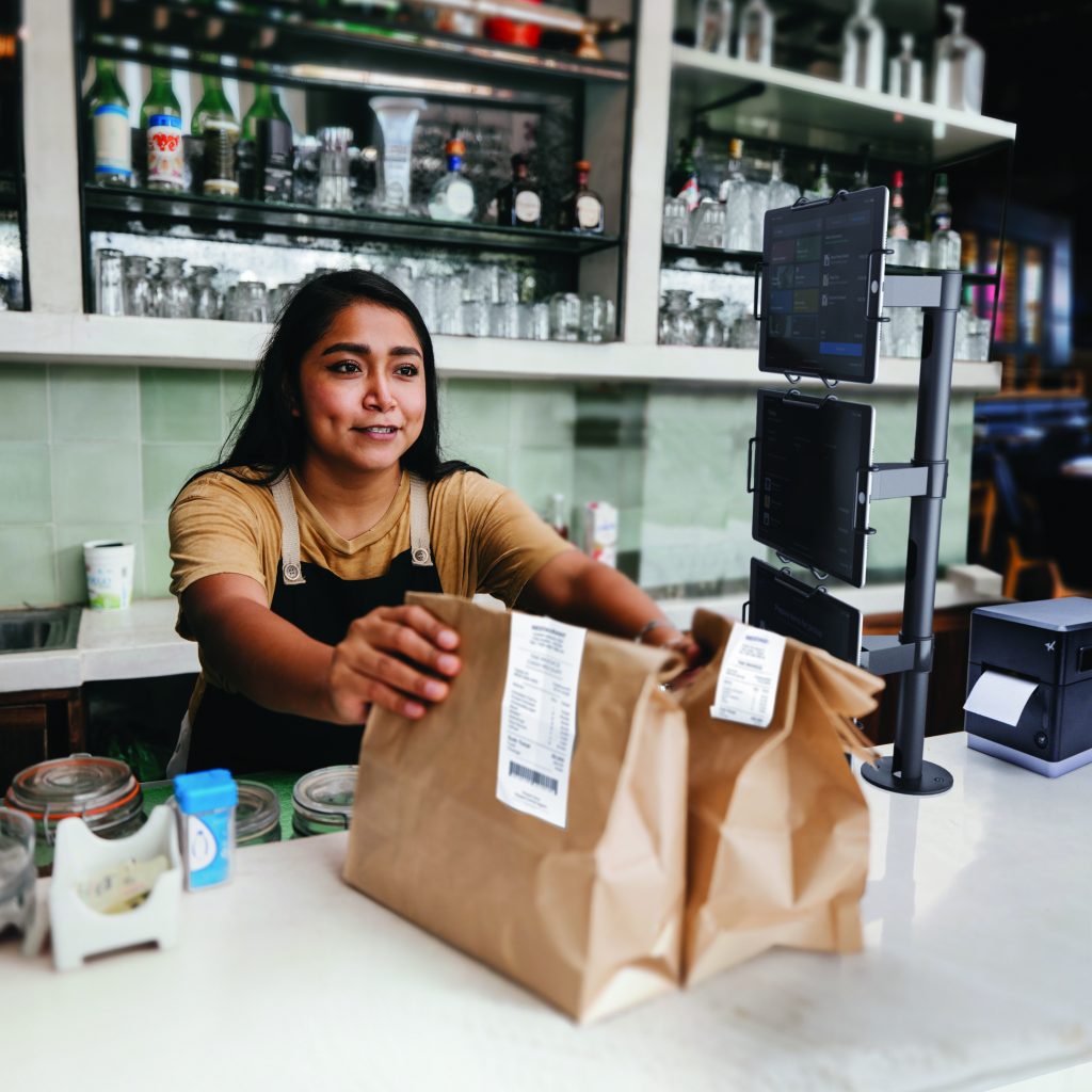 Star Micronics hardware powering an online ordering and takeout workflow