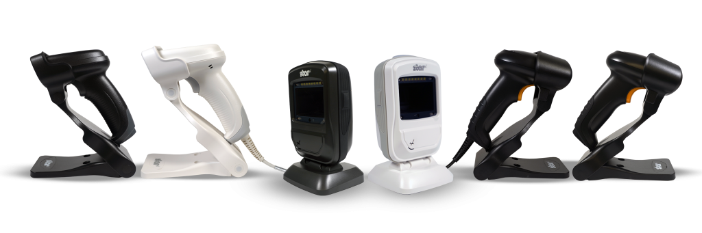 Star Micronics offers a wide range of 1D/2D barcode scanners in desktop, USB handheld, and wireless Bluetooth handheld models.