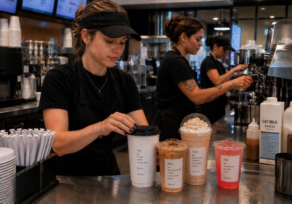 Choosing the Best Adhesive for QSR Labeling: Diamond, Full, or Permanent - Beverage labels