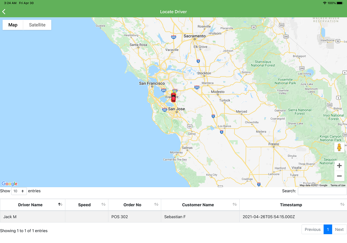 Cannalytic Delivery Tracking