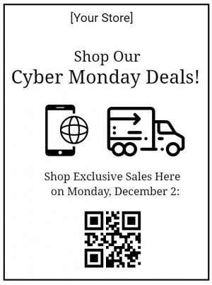 Holiday receipt marketing promotion from Star Micronics Cloud Services.