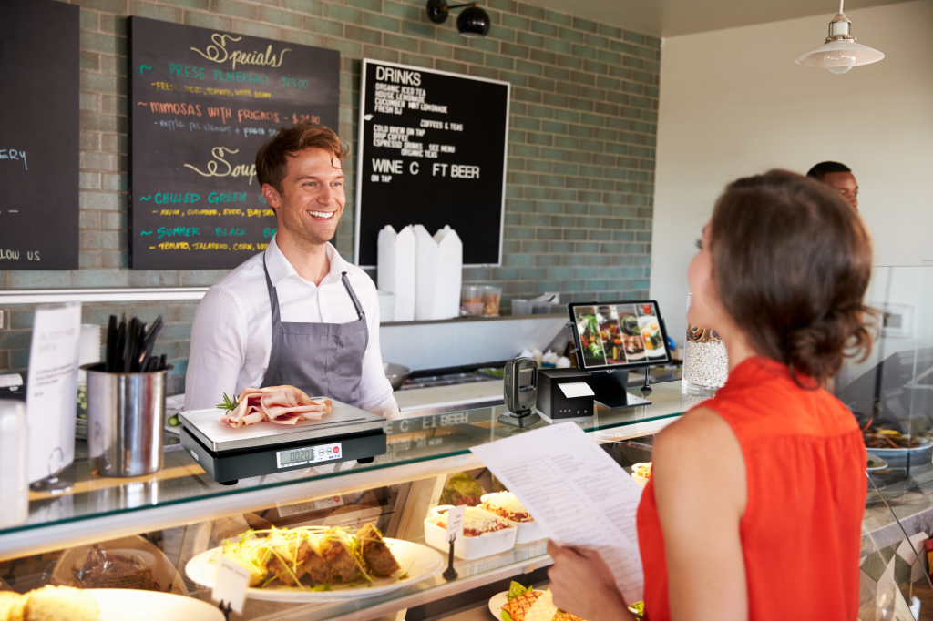 Point-of-sale (POS) hardware for delis, butcher shops, and fish markets by Star Micronics.