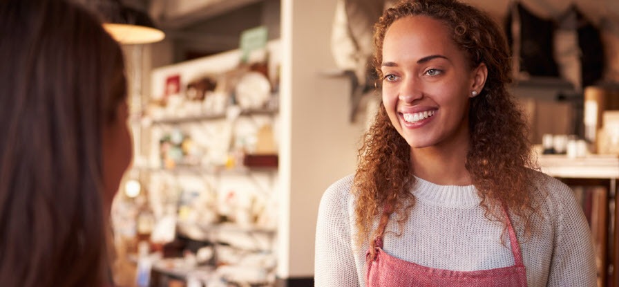 Female Retail Clerk
