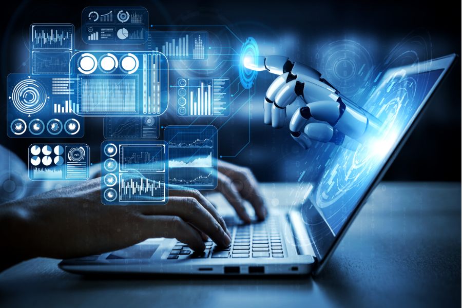 The future of retail innovation and AI technology.