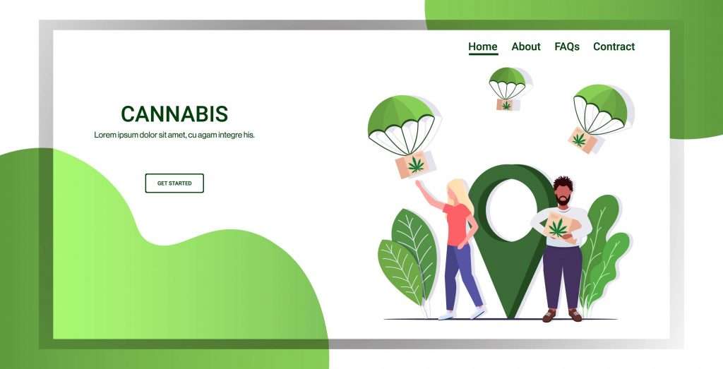 Cannabis delivery POS hardware.