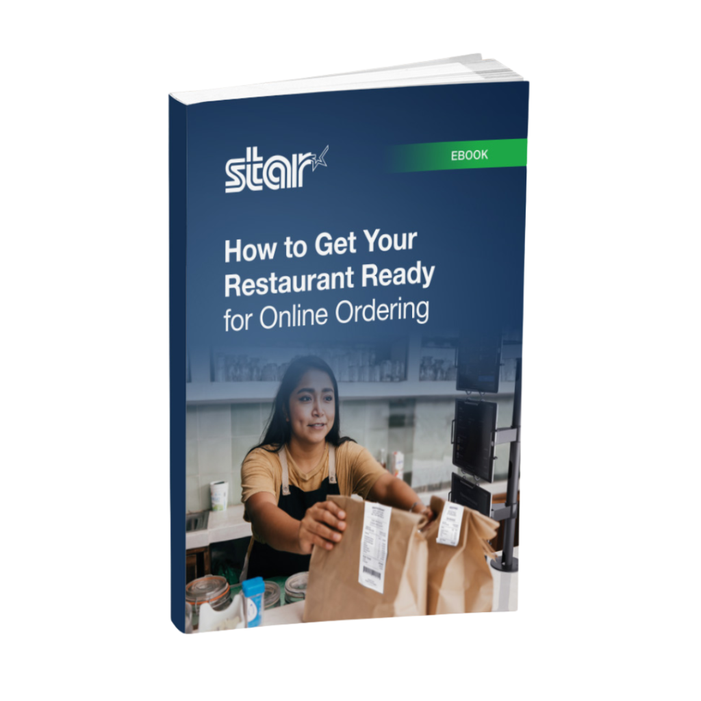 How to Get Your Restaurant Ready for Online Ordering ebook by Star Micronics.