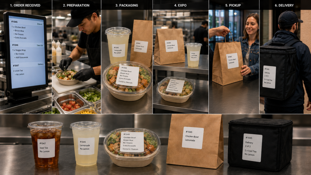 Restaurant Label Workflow