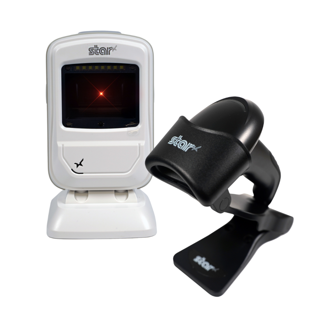 Star Micronics has the latest in retail barcode technology solutions with a range of desktop, USB handheld, and wireless handheld scanners.