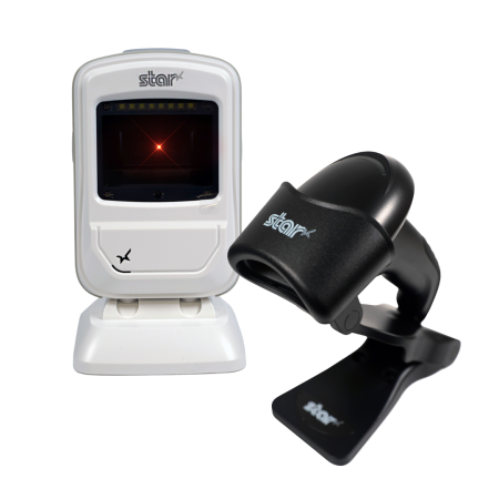 Star Micronics has the latest in retail barcode technology solutions with a range of desktop, USB handheld, and wireless handheld scanners.