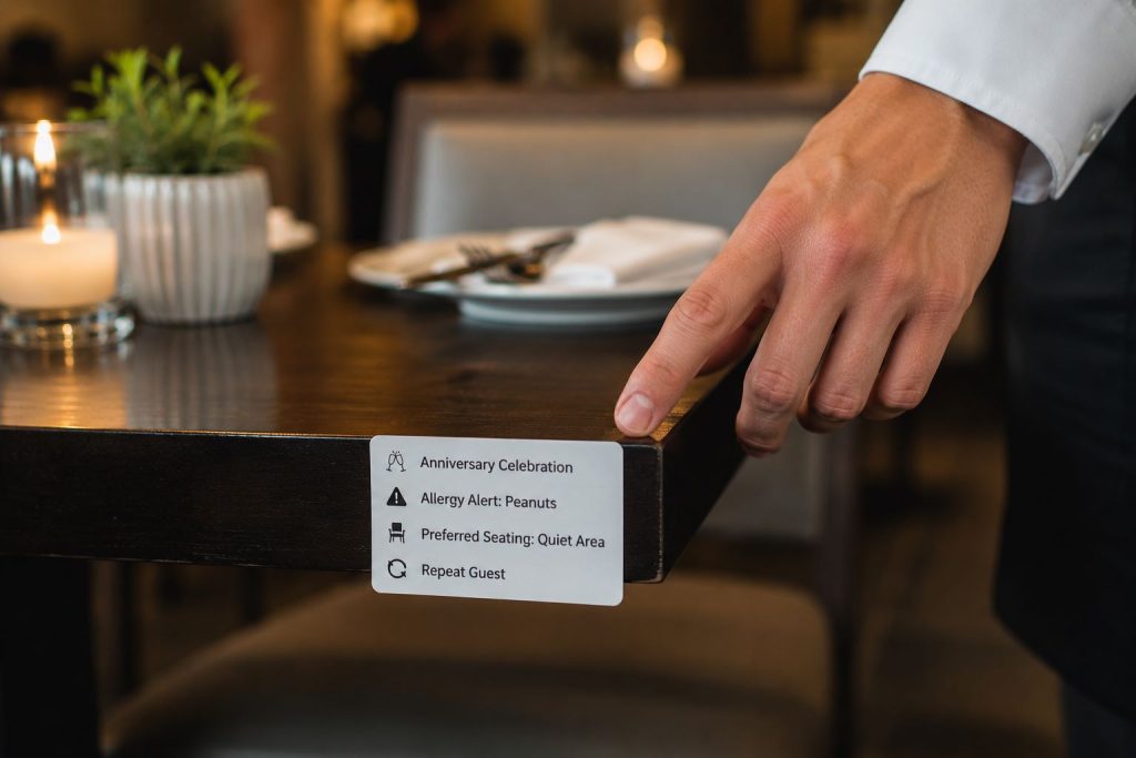 Restaurant Personalization Technology Only Works If the Details Reach the Table