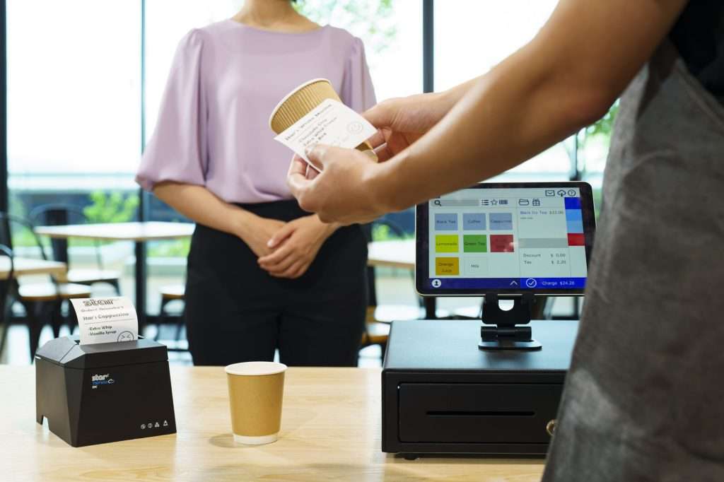 Why Every Café and Coffee Shop Needs a Linerless Sticky Label Printer