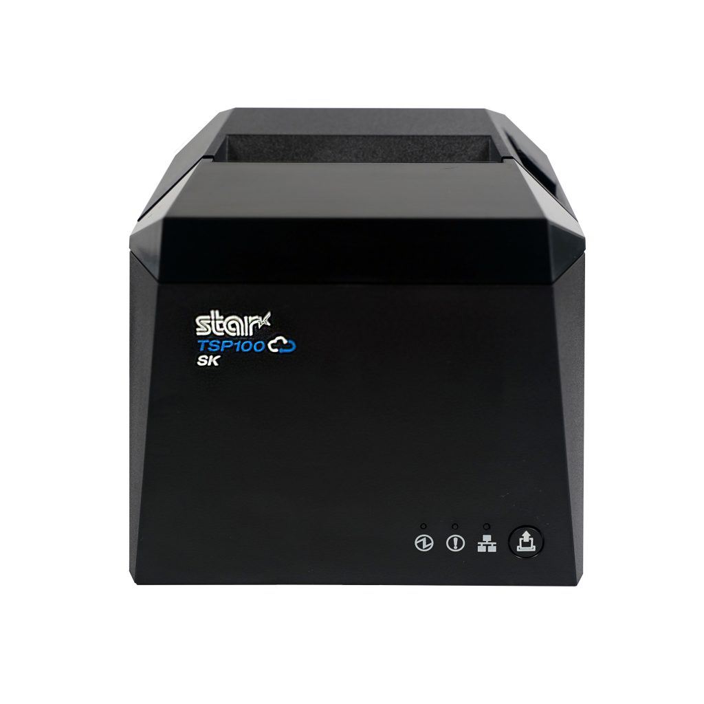 TSP143IV SK Thermal Linerless Sticky Label Printer by Star Micronics.