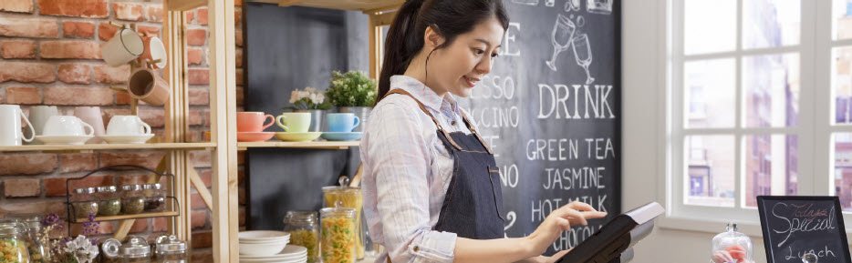 Woman-at-POS