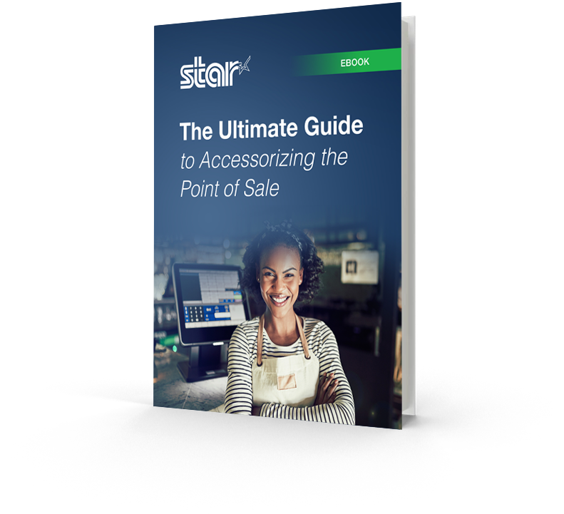 The Ultimate Guide to Accessorizing the Point of Sale ebook icon.