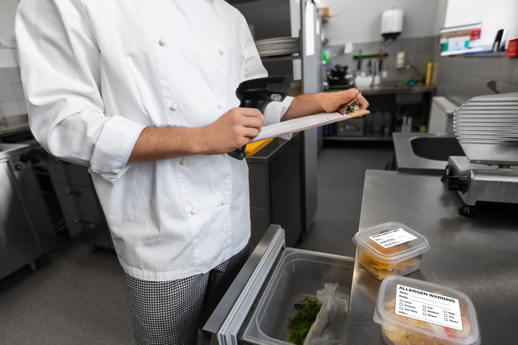 Kitchen Labels for food label compliance