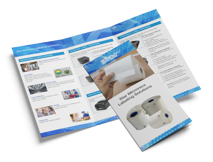 Star Micronics Labeling Solutions brochure.