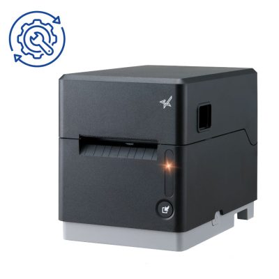 The mC-Label3 multifunction label printer has convenient maintenance alerts.